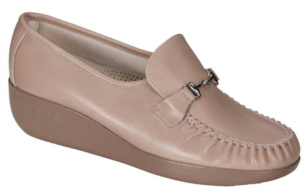 NEW SAS women's magical slip on loafer - wide in crema